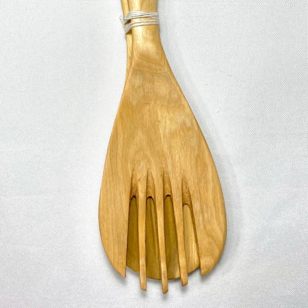 Giraffe Salad Serving Spoon / Fork  Set  of 2 - Fair Trade from Kenya